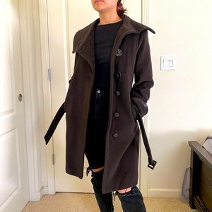 Dana Buchman brown coat